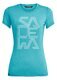 Salewa Print Dry W T-Shirt, Maui blue L - 1/5