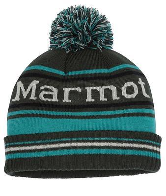 Marmot Retro Pom Hat, Rosin green/deep jungle 