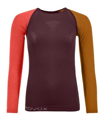 Ortovox W's 120 Competition Light Long Sleeve, Winetasting L