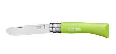 Opinel VRI N°07 My first blister Apple green