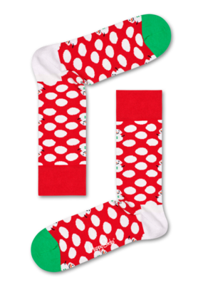 Happy Socks Big Dot Snowman BDS01-4300 S-M (36-40), S-M (36-40) - 1