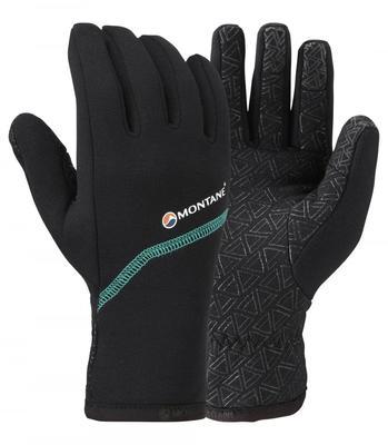 Montane Womens Powerstretch Pro Grippy Glove, Black L - 1