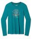 Smartwool W Floral Tundra Graphic LS Tee - 1/2