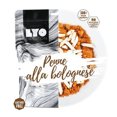 LyoFood Těstoviny Bolognese (128g) velká porce