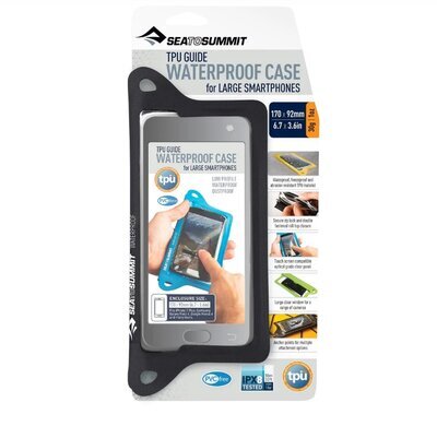 Sea To Summit TPU Guide Waterproof Case for Smartphone Large Black 