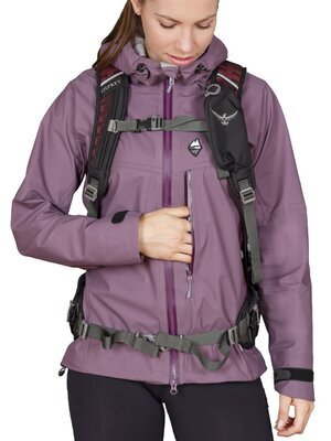 High Point Cliff Lady Jacket, Red M - 2