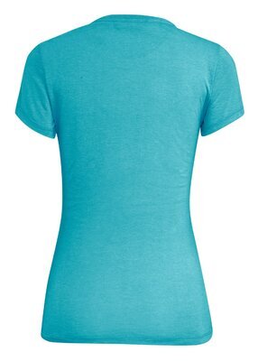 Salewa Print Dry W T-Shirt, Maui blue L - 2