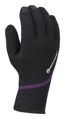 Montane Womens Powerstretch Pro Glove Black S, Black S - 2