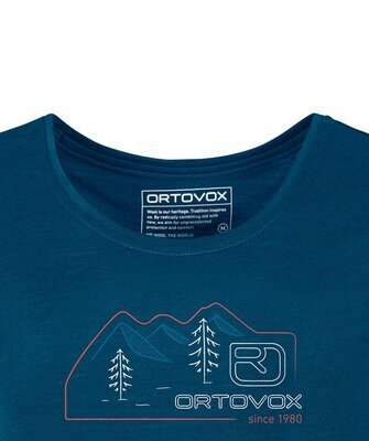 Ortovox W's 140 Cool Vintage Badge T-Shirt - 2