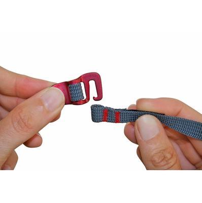 Sea To Summit Tie Down Accessory Strap With Hook Buckle 20mm Red 2.0 m - 2
