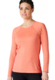 Smartwool W Classic Thermal Merino Baselayer Crew, Sunset coral heather M - 2/2