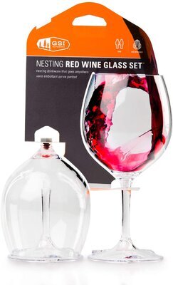 GSI Nesting Red Wine Glass Set - 2