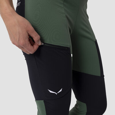 Salewa Puez Dry Resp W Cargo Tights Black out S - 5