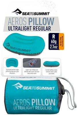 Sea To Summit Aeros Ultralight Pillow (Regular) Sea foam, Sea foam - 5