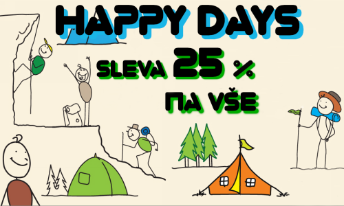 Happy days - sleva 25 - 50%